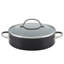 Anolon Advanced Home Hard Anodized Nonstick 3 Piece Cookware Set, Onyx