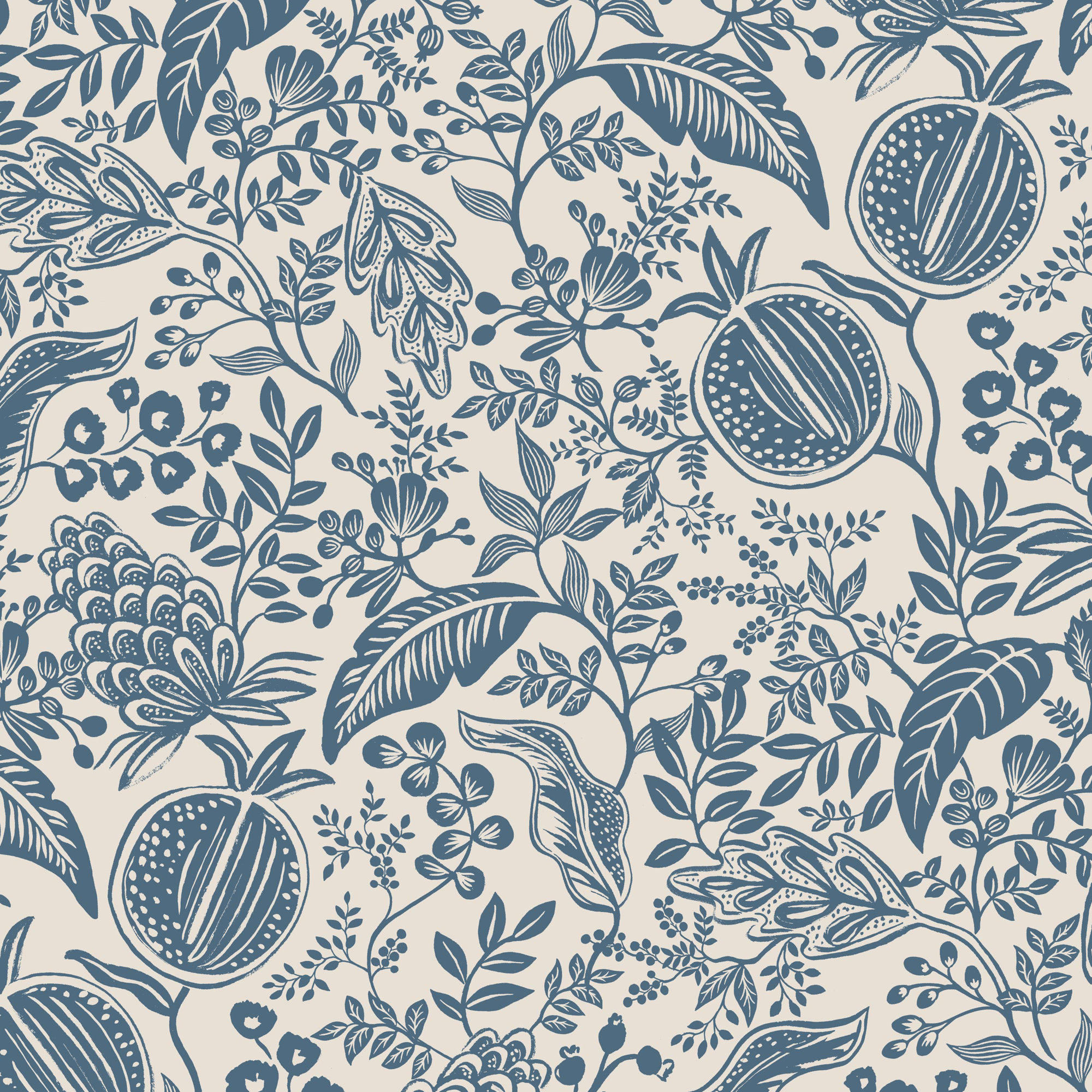 Hampton Bed, Pomegranate Blue, King