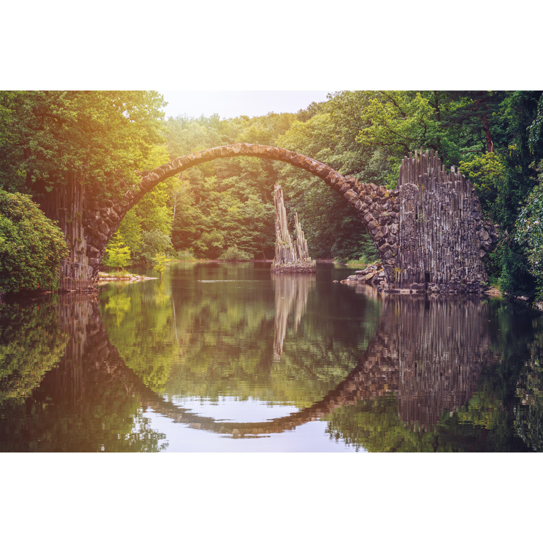 Rakotz Brücke - Kunstdrucke auf Leinwand