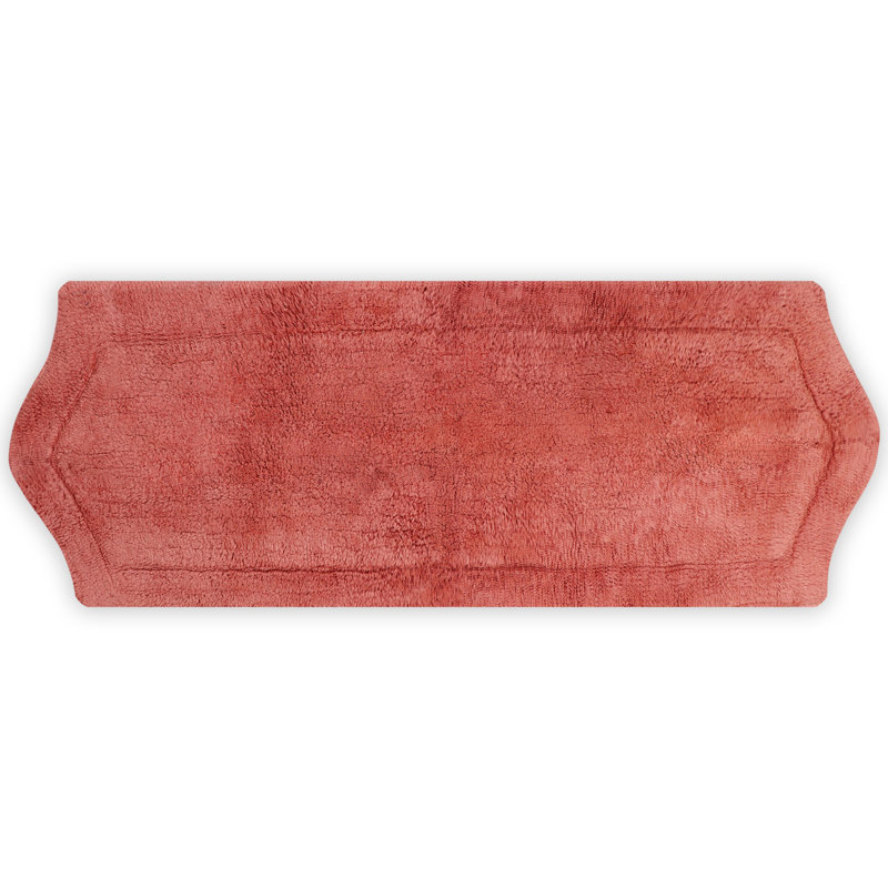 Morissette Bath Rug, 22" W x 60" L, Coral