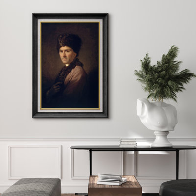 Rembrandt Van Rijn Baroque Era Portrait Artwork, Dutch Golden Age Master Figure Pictures, Framed Canvas Giclee Print Wall Art