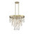 Livorno 4-Light Chandelier in Noble Brass