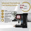 Machine à espresso semi-automatique Nbarthome