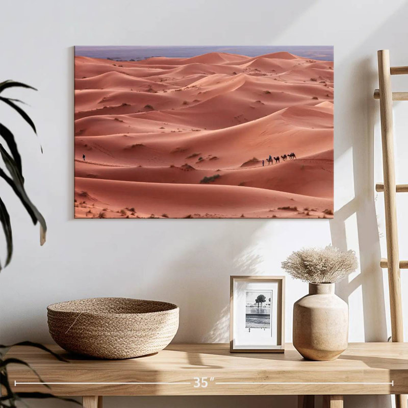 Caravane du désert d'Alvord Sahara, H 16 po x l 24 po