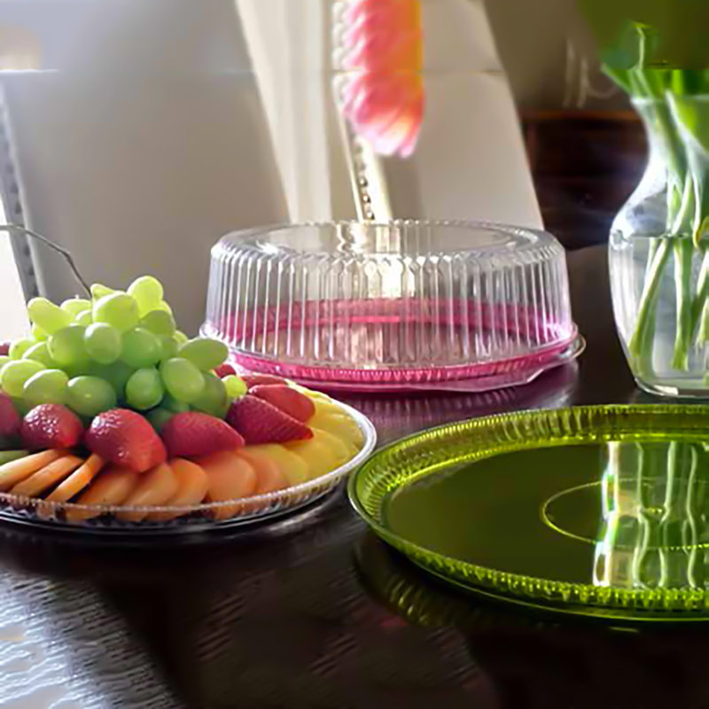 Mercer41 Janeicia Round Plastic Tray