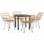 Ensemble repas d'extérieur 31,5 po Madancy Square-1251333500-1251333502