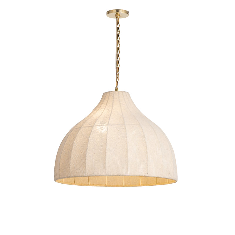 Hearthveil-Single Pendant, 1 Light, 55.75" H x 24.25" W x 24.25" D