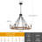 8-light Dimmable Wagon Wheel Rattan Chandelier-725005565-719123026