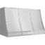 Zephyr Forte 48 in. Convertible Wall Mount Custom Range Hood in Stainless Steel