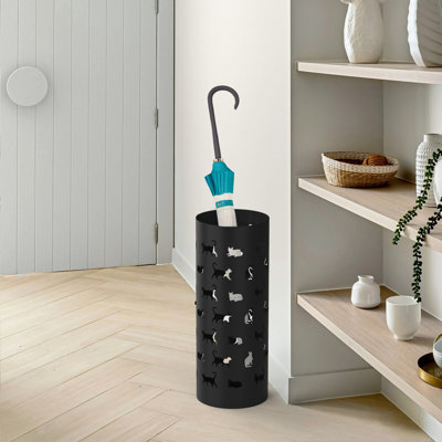 Porte-parapluie rond à vapeur Mango 21,75 po
