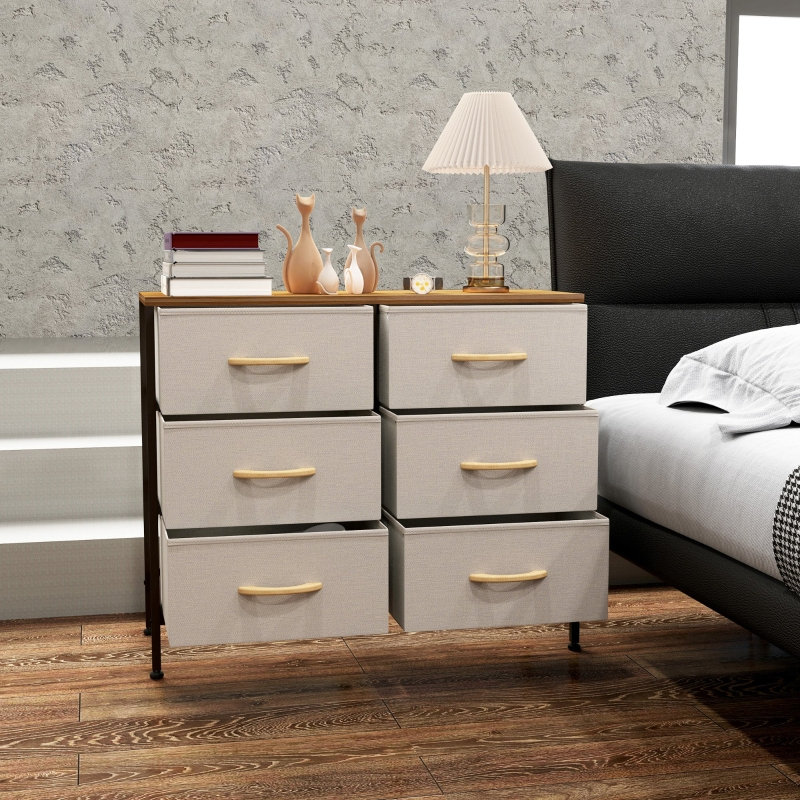 80cm W 6 - Drawer Chest of Drawers