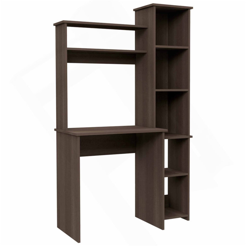 Bureau d'écriture Nashville, six tablettes, Brun