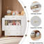 Commode à langer avec plateau large, 3Drawers