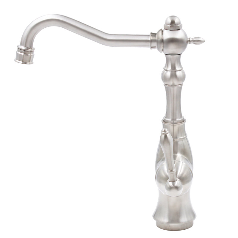 Novatto Lou Kitchen Faucet, Brushed Nickel