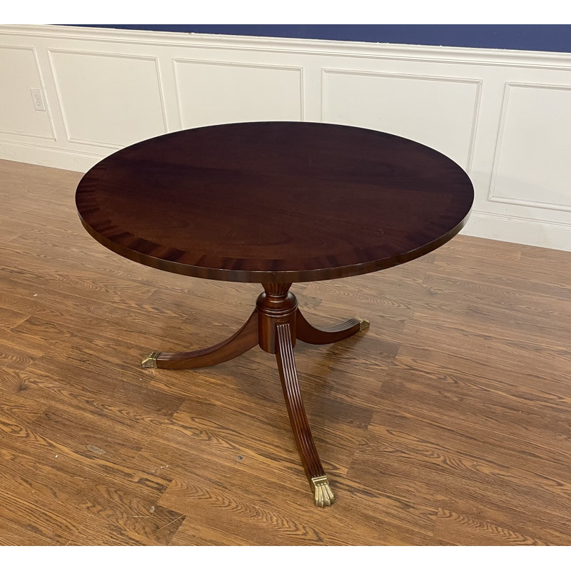 42" Round Mahogany Table