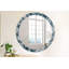 Huldar Glass Flat Wall Mirror