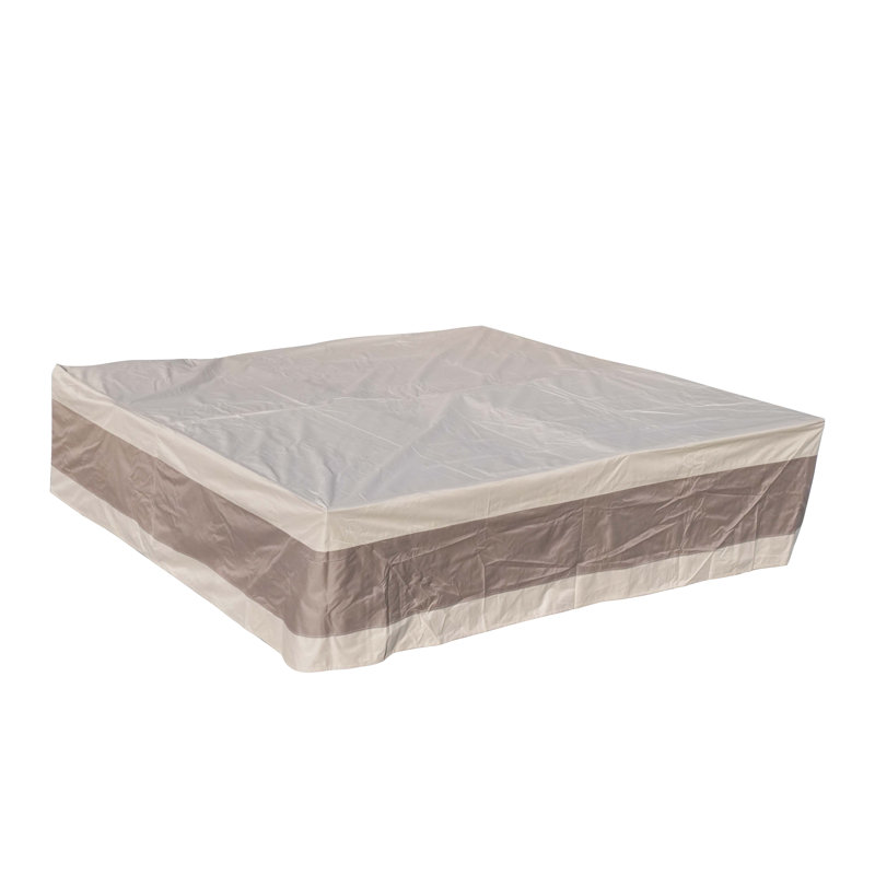 Outdoor Patio Sofa Cover, 28" H x 91" W x 91" D