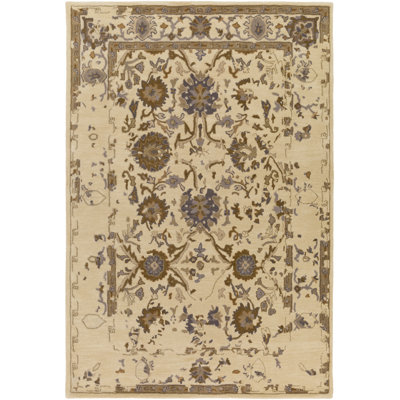 Ivan Wool Oriental Indoor Rug