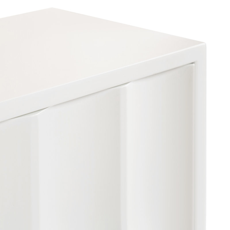 Wooden Wall Cabinet with Push-Close Doors