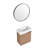 18.11'' Floating Wall-Mounted Bathroom Vanity