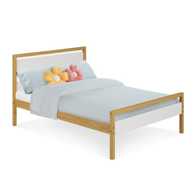 Bromyard Quadra Full Bed - White And Natural
