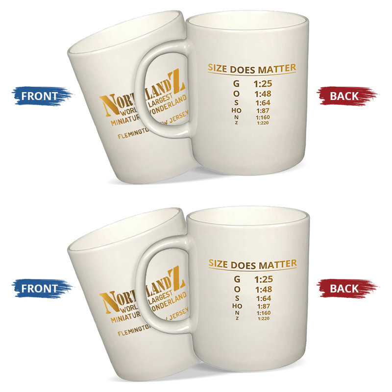 Coffee Mug, Ceramic Cup - 4.7''