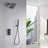Complete Shower System with Rough in-Valve-65005162