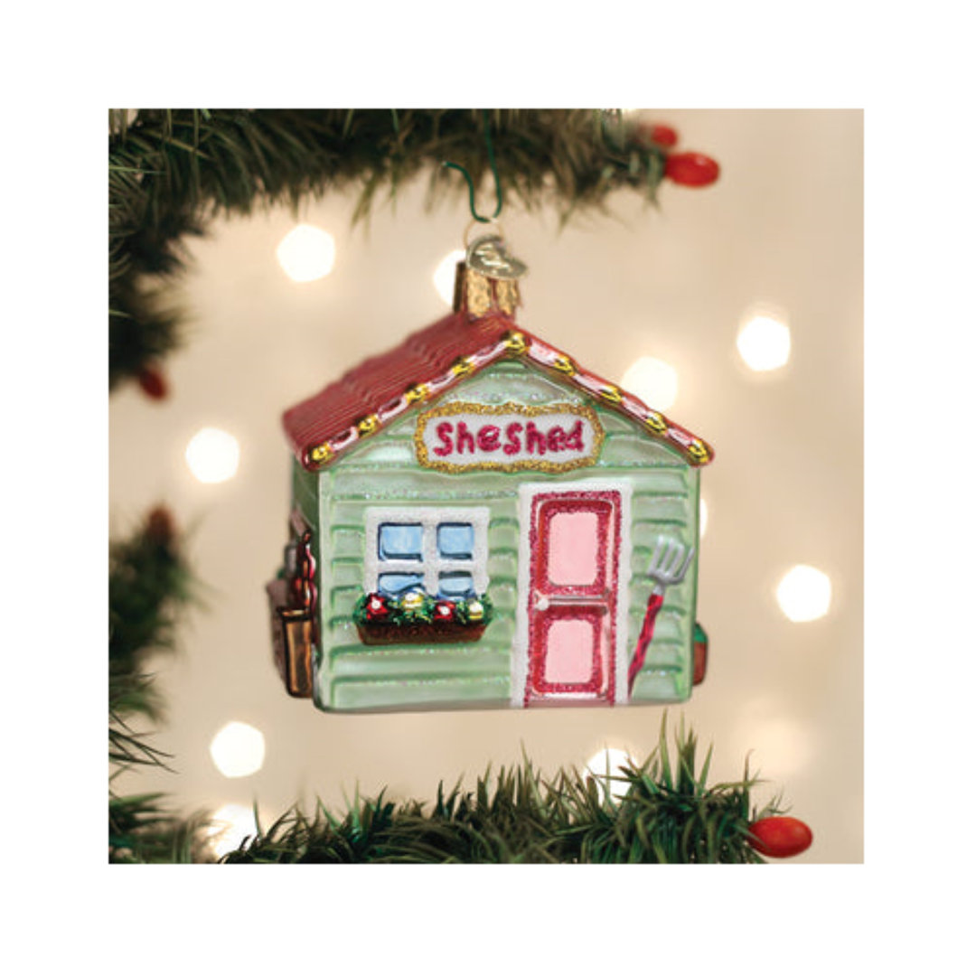 2.75'' Handmade Glass Hanging Figurine Ornament Old World Christmas