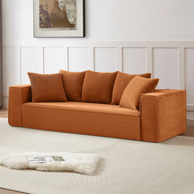 89.02'' Corduroy Sofa