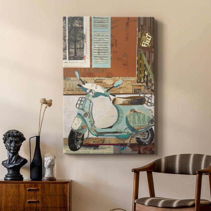 That Vespa - galerie sur mesure, H 36 po x l 24 po