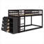 Lit superposé avec 4 tiroirs et 3 tablettes-106848003-106848005