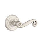 Scroll Privacy (Bed & Bath) Door Lever with Round Rosette