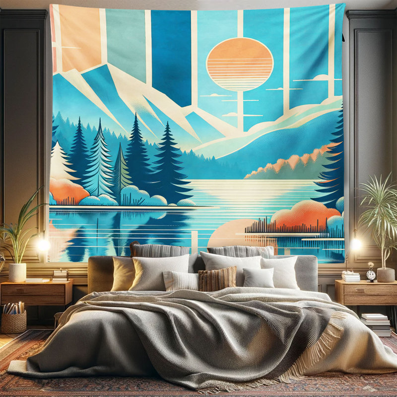 Microfiber Tapestry, 104" H x 88" W