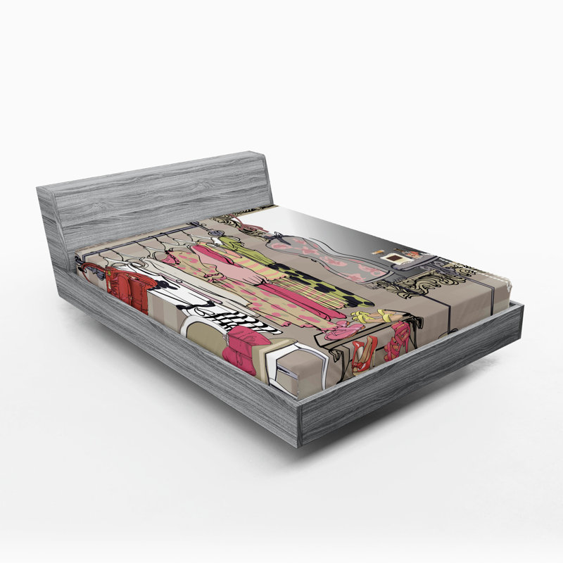Drap-housse Ambesonne, California King Fitted Sheet