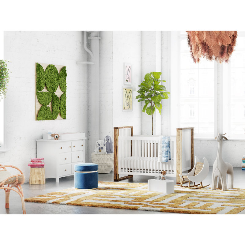 Milk Street Baby Branch Changer Tray (Snow), White