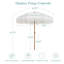 Parasol de terrasse 6,5 pi Boho-129588996