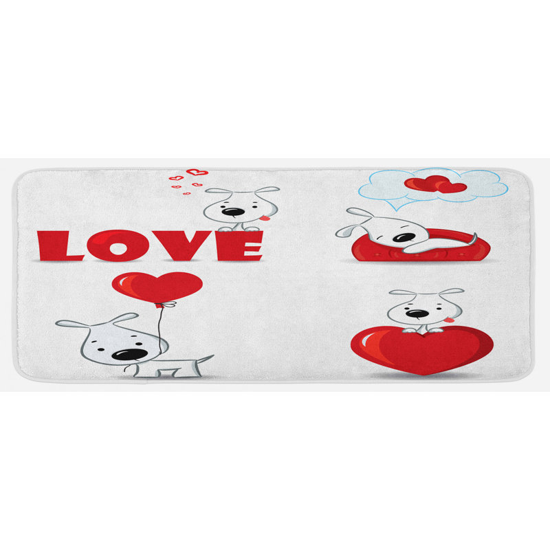 Tapis de cuisine love