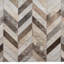 Zorzal Cowhide Chevron Area Rug-1126771403