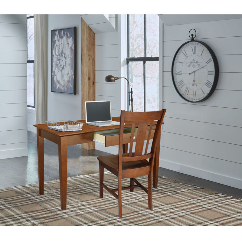 Bureau d'écriture et chaise Lanagan, H 30 po x l 48 po x P 26 po