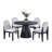 Soft Cozy Texture 2pc Dining Chairs