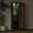 68.8'' H Vertical Bar Cabinet with Glass Door & LED Lights - Push-Open