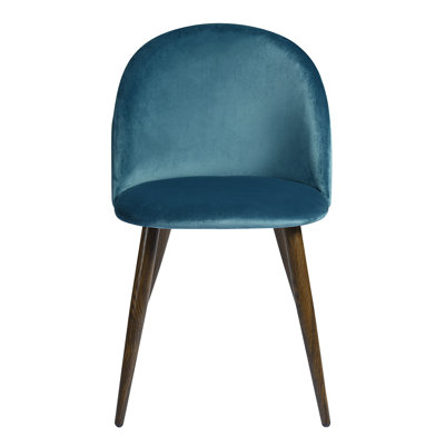 Abel 46cm H Velvet Upholstered Side Chair