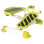 HOMCOM Portable Mini Stepper Machine, LCD Monitor, Yellow