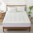 Cooling Waterproof Mattress Pad with Deep Pocket Fitted Skirt Polyline Quilt-125195145