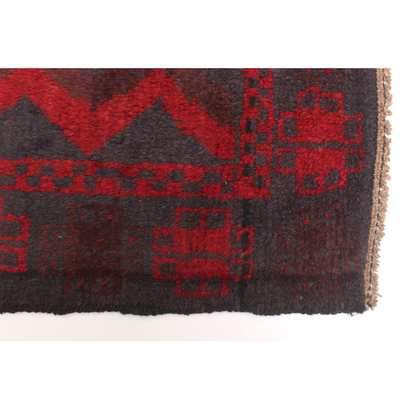 Rizbaft Red Rug 3'7" x 6'4"