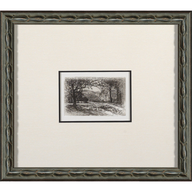 Scenic Landscape Engraving II Painting