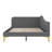 Full Upholstered Daybed With Headboard And Armrest-7689266