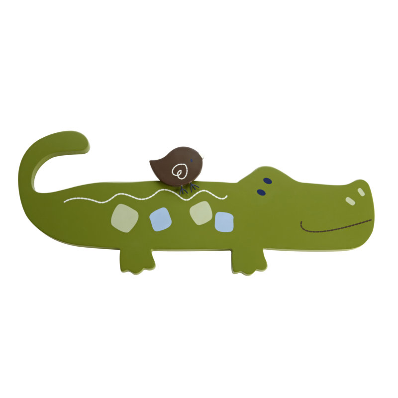 Initiales à suspendre en alligator Zinaida