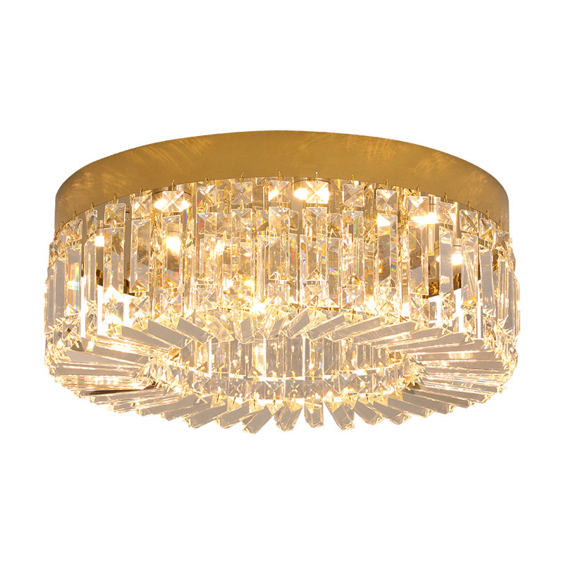 Ajaz 1 - Light LED Chandelier, 50 cm, Gold