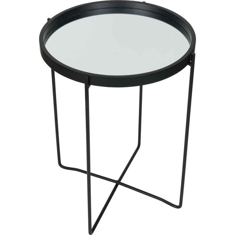 Tiggs Tray Top Cross Legs End Table